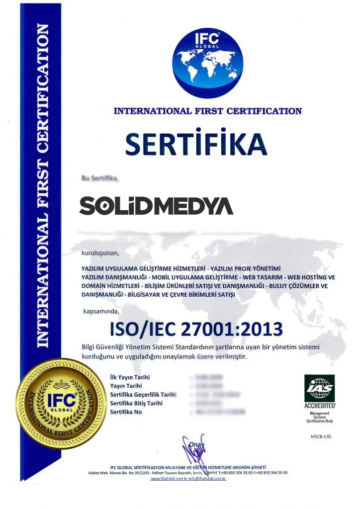 Solid Medya тХи╨нsobelgesi6 belgesi