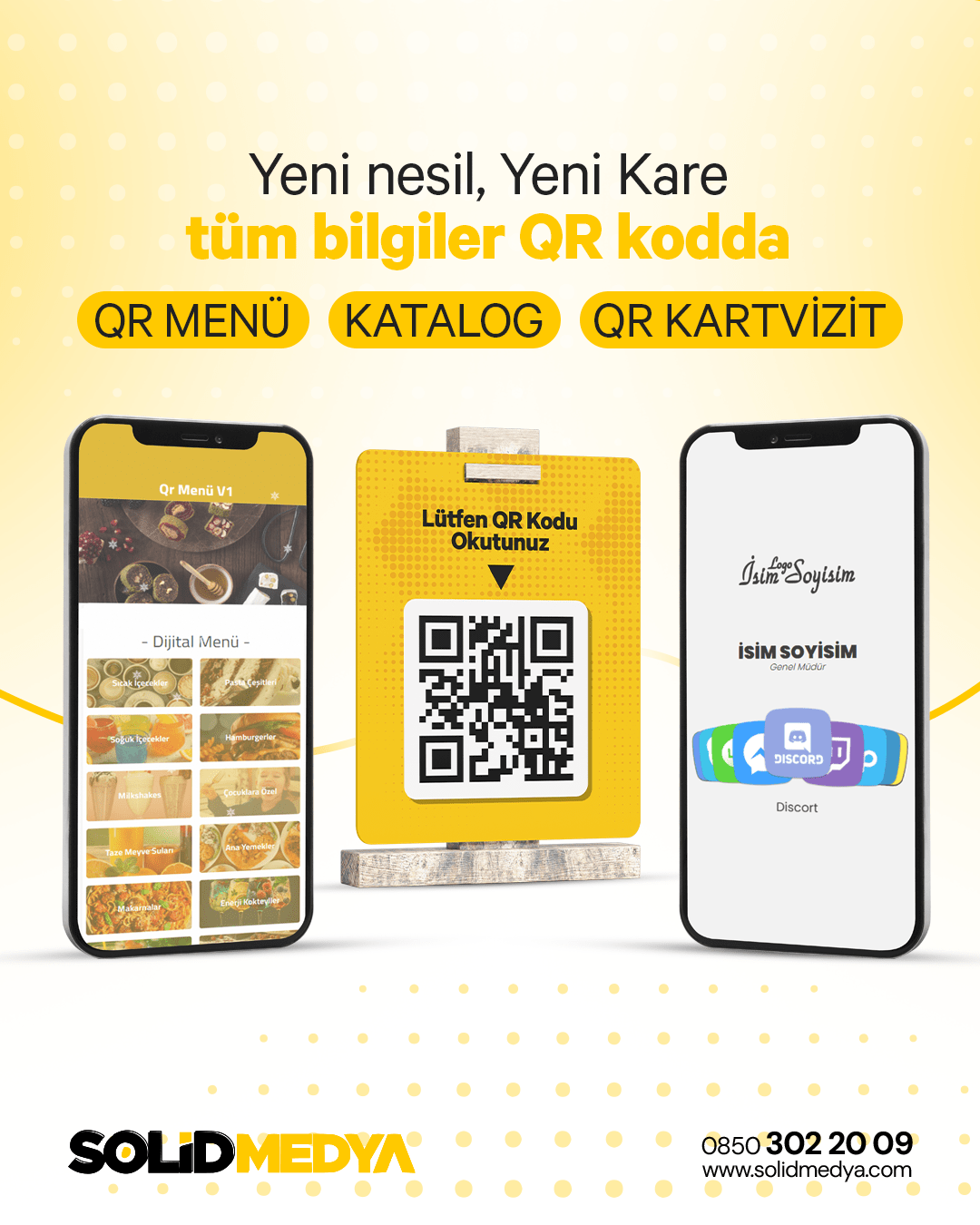 Solid Medya Instagram - qrkod