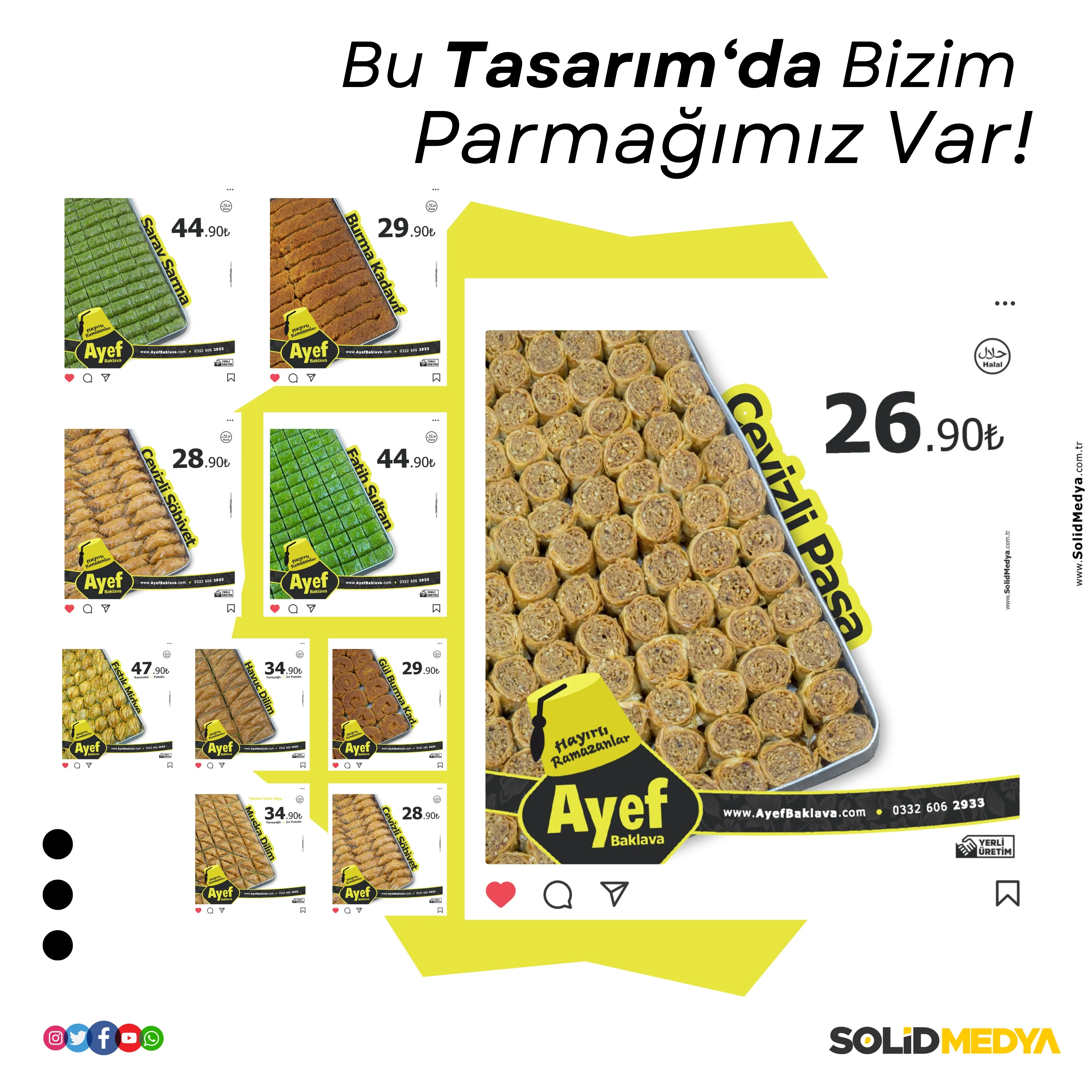 Ayefbaklava - Grafiktasarim Projesi | Solid Medya