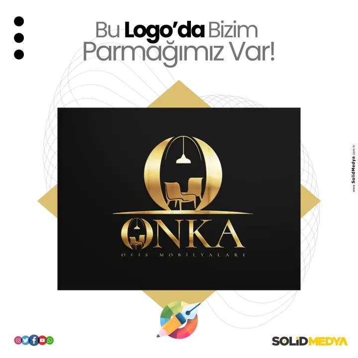 Logo Tasarım Projesi 55 — Solid Medya Konya