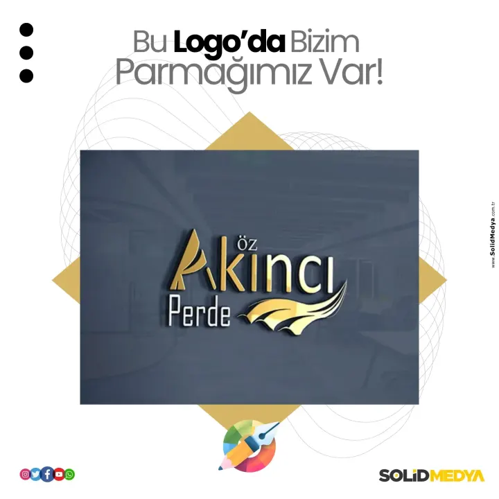 Logo Tasarım Projesi 56 — Solid Medya Konya