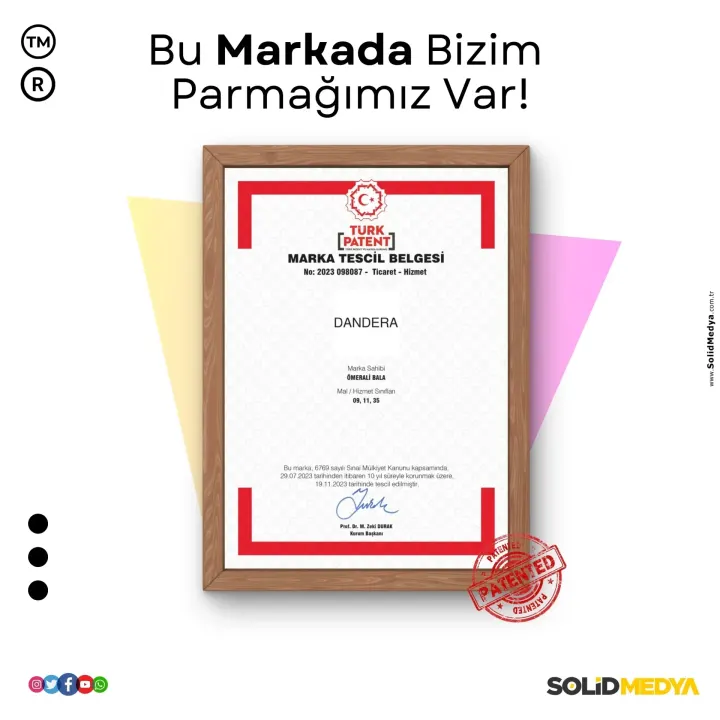 Dandera — Marka Tescil Projesi | Solid Medya