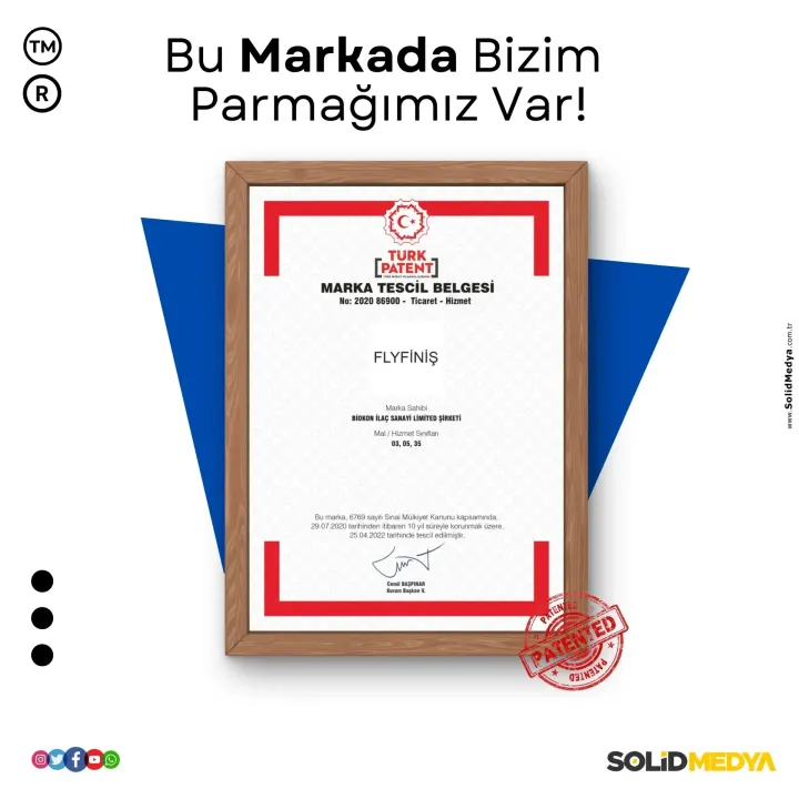 Flyfinis — Marka Tescil Projesi | Solid Medya