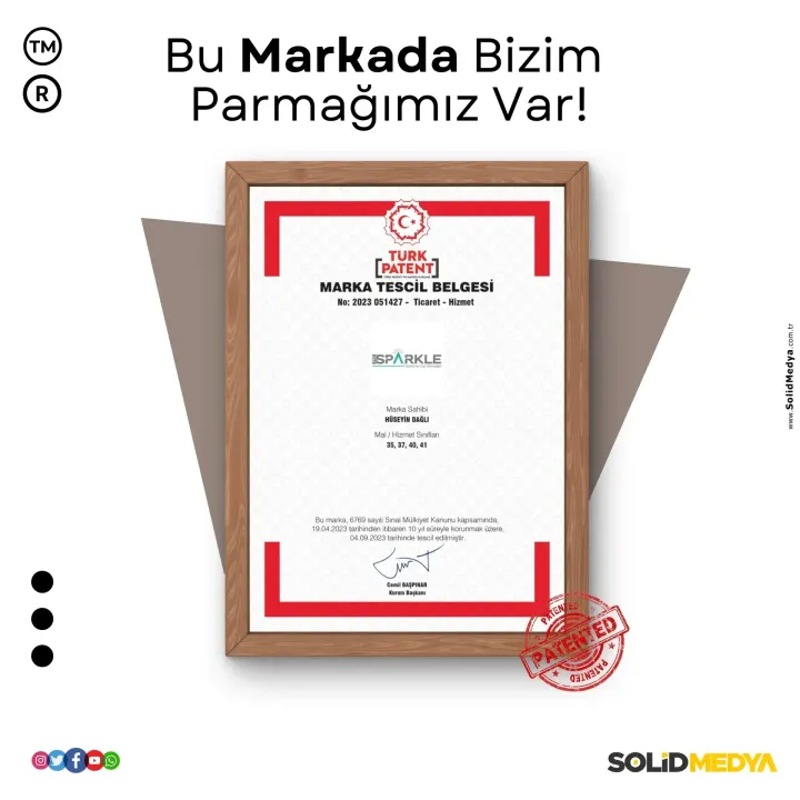 Isparkle — Marka Tescil Projesi | Solid Medya