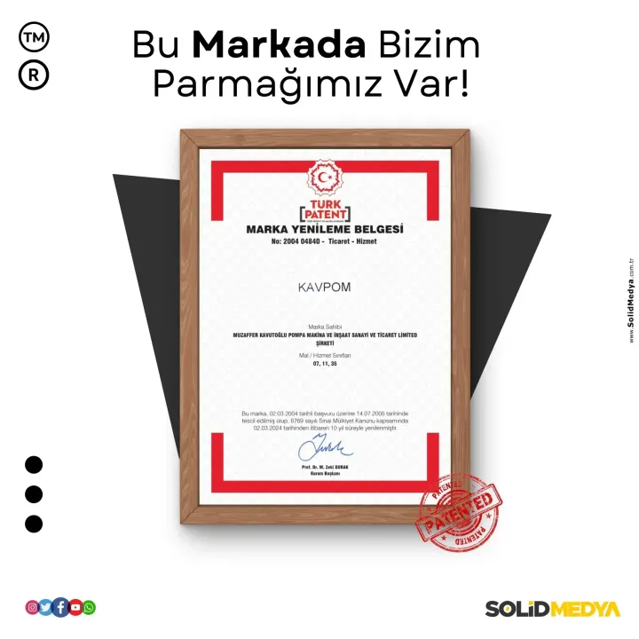 Kavpom — Marka Tescil Projesi | Solid Medya