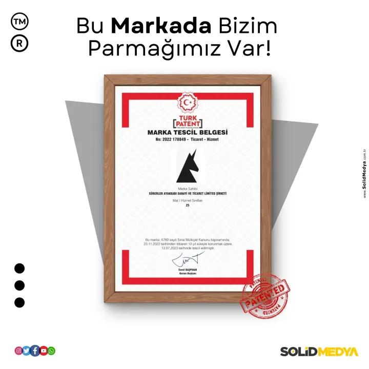 Surerlerayakkabi — Marka Tescil Projesi | Solid Medya