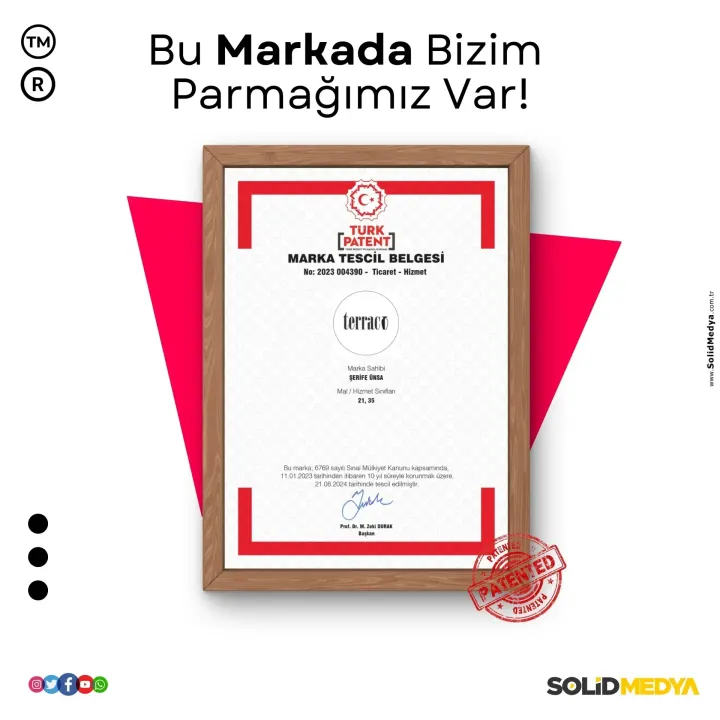 Terracc — Marka Tescil Projesi | Solid Medya