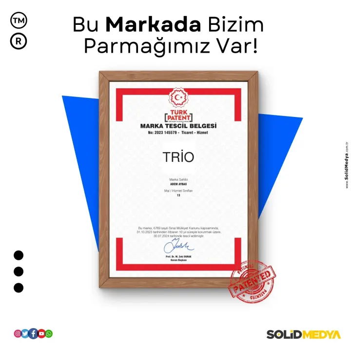 Trio — Marka Tescil Projesi | Solid Medya