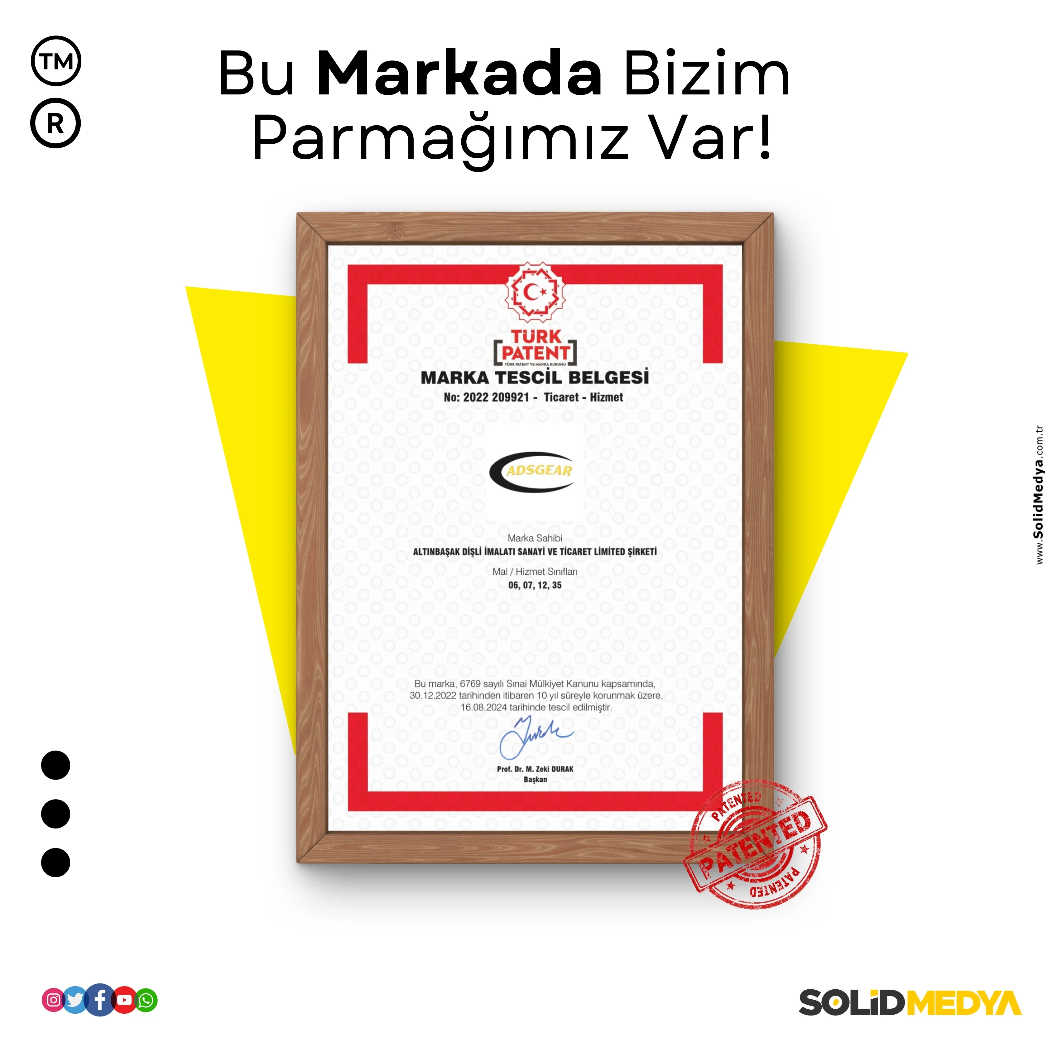 Adsgear - Markatescil Projesi | Solid Medya