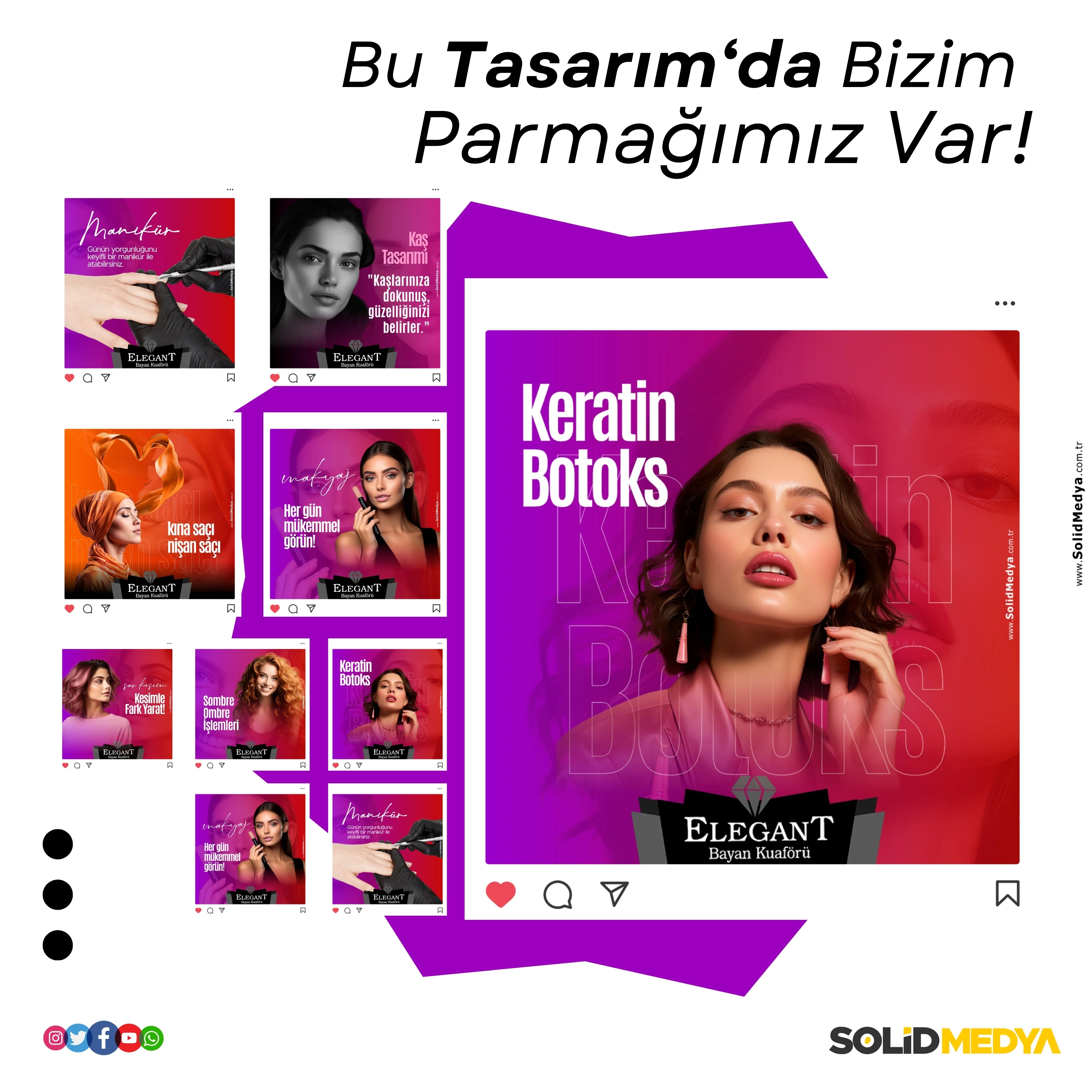 Elegantbayankuaforu - Sosyalmedya Projesi | Solid Medya