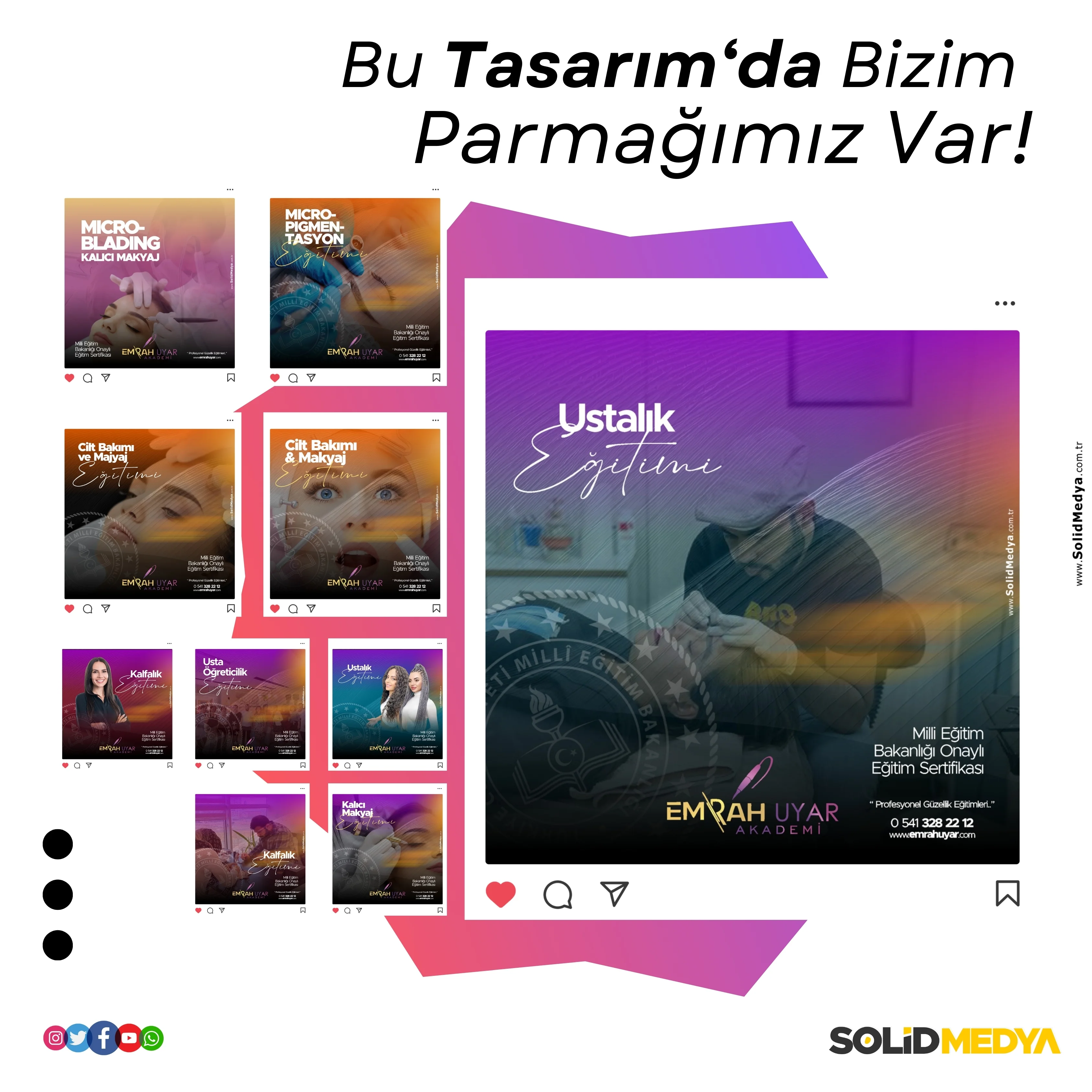 Emrahuyarakademi 1 - Sosyalmedya Projesi | Solid Medya