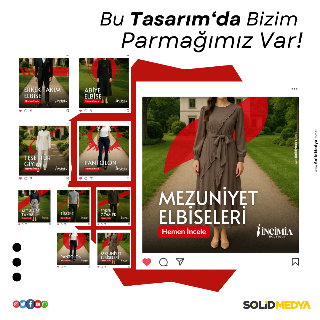 Incimiabutik - Sosyalmedya Projesi | Solid Medya