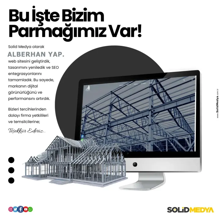 Alberhanyapi — Web Tasarım Projesi | Solid Medya