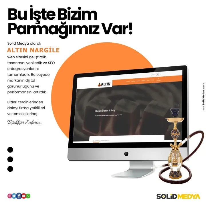 Altinnargile — Web Tasarım Projesi | Solid Medya