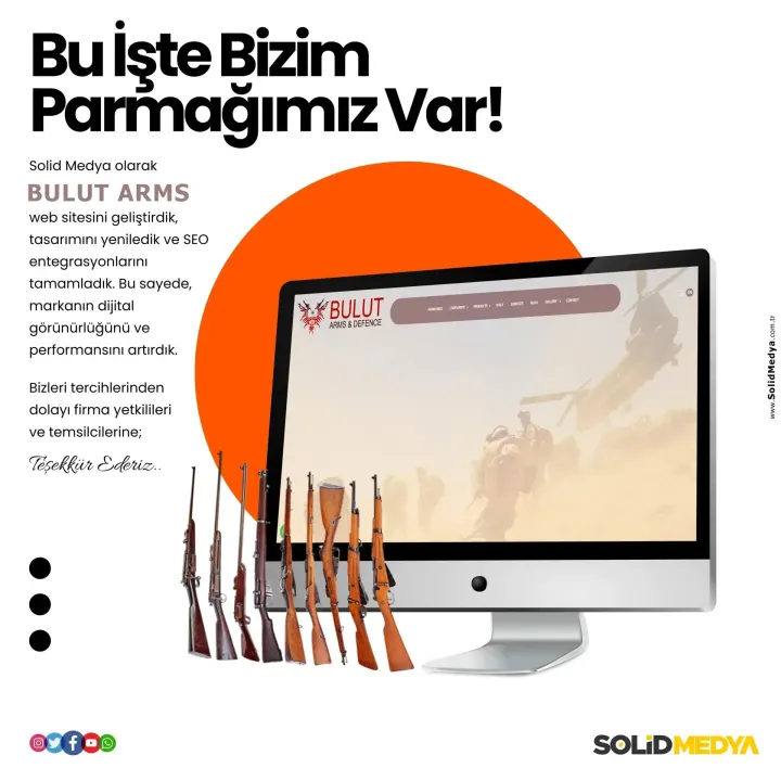 Bulutarms — Web Tasarım Projesi | Solid Medya