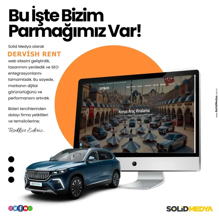Dervishrent Dervishrent — E-Posta Projesi | Solid Medya