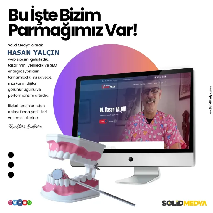 Drhasanyalcin — Web Tasarım Projesi | Solid Medya