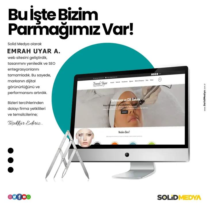 Emrahuyarakademi — Web Tasarım Projesi | Solid Medya