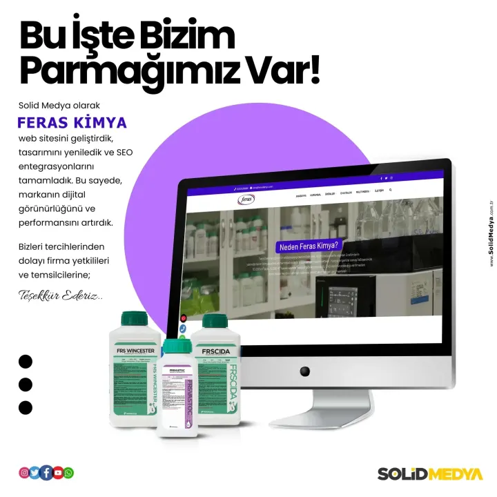 Feraskimya — Web Tasarım Projesi | Solid Medya