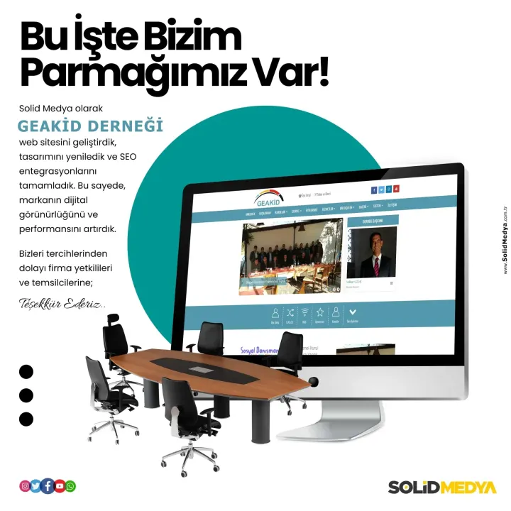 Geakiddernegi — Web Tasarım Projesi | Solid Medya