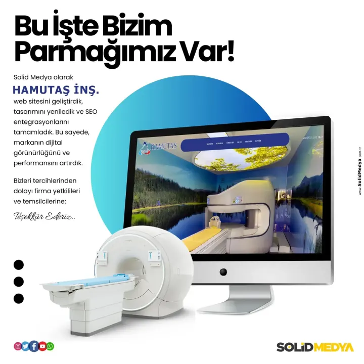 Hamutasinsaat 2 — Web Tasarım Projesi | Solid Medya