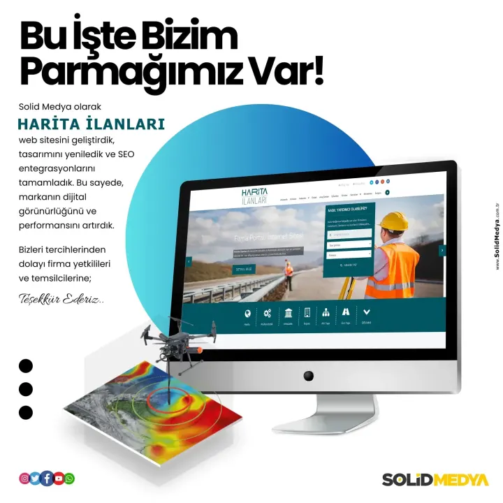 Haritailanlari — Web Tasarım Projesi | Solid Medya
