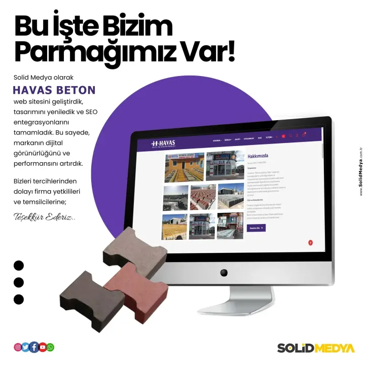 Havaskilitparke — Web Tasarım Projesi | Solid Medya