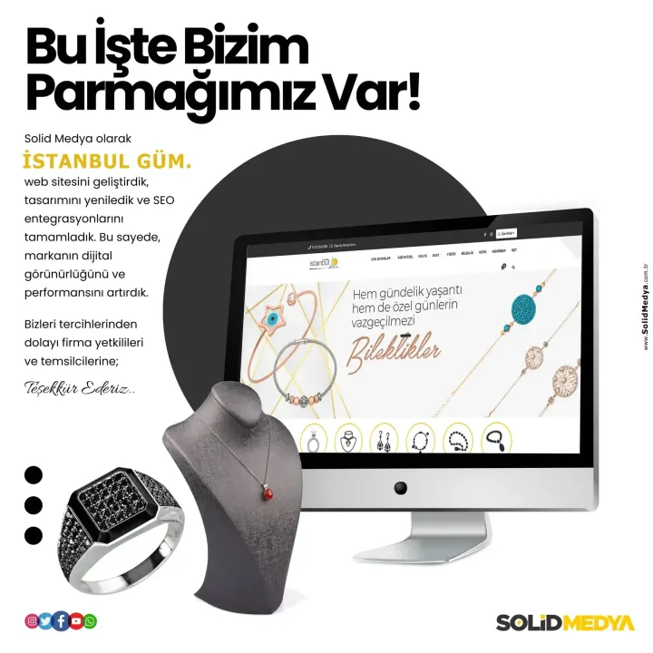 Istanbulgumus — Web Tasarım Projesi | Solid Medya