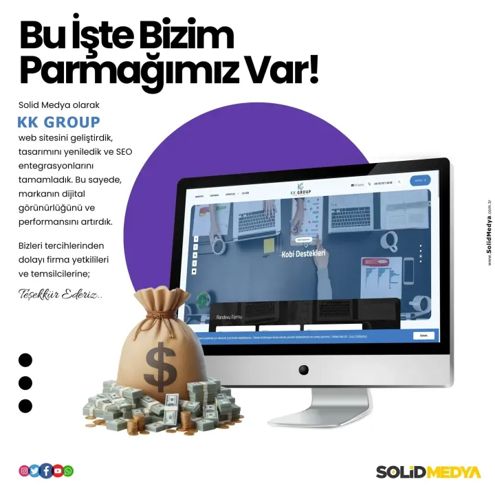 Kkgroup — Web Tasarım Projesi | Solid Medya