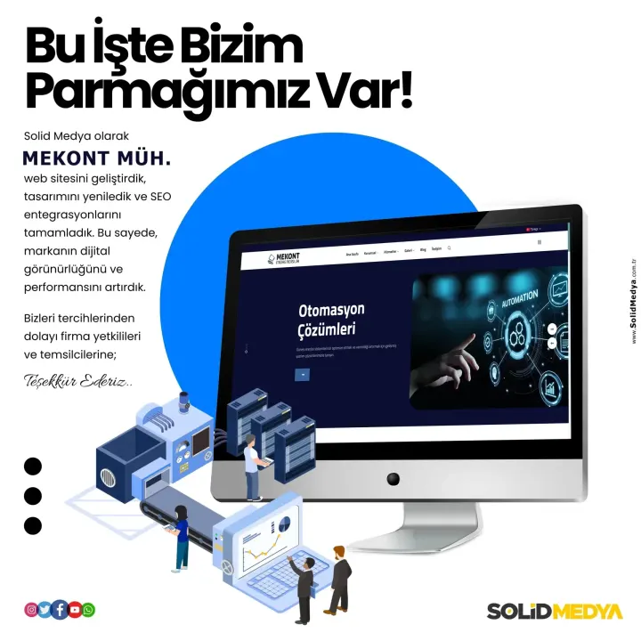 Mekontmuhendislik 2 — Web Tasarım Projesi | Solid Medya