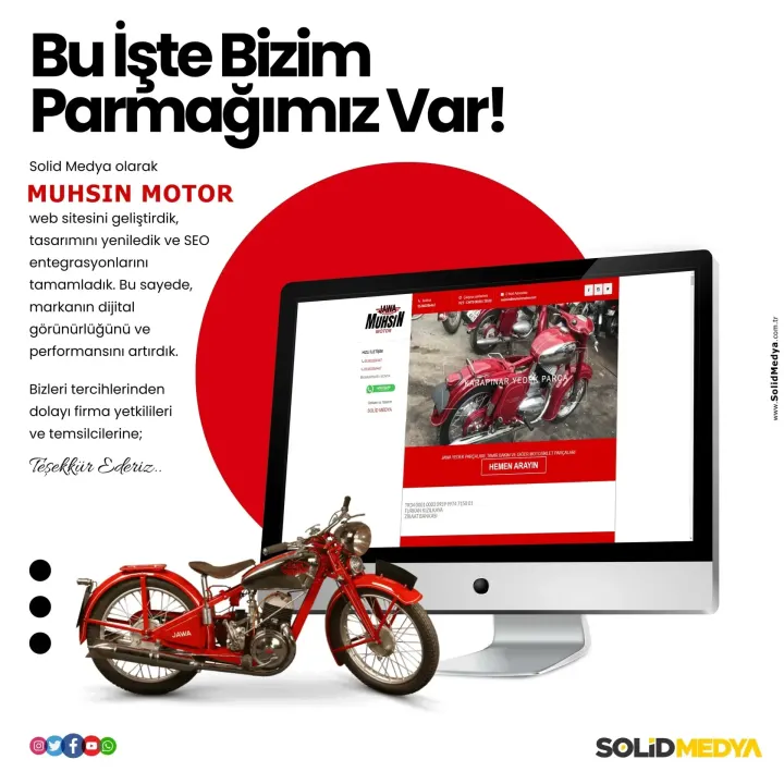 Muhsinmotor Muhsinmotor — E-Posta Projesi | Solid Medya