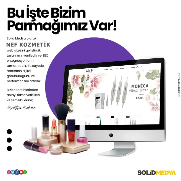 Nefkozmetik Nefkozmetik — E-Posta Projesi | Solid Medya