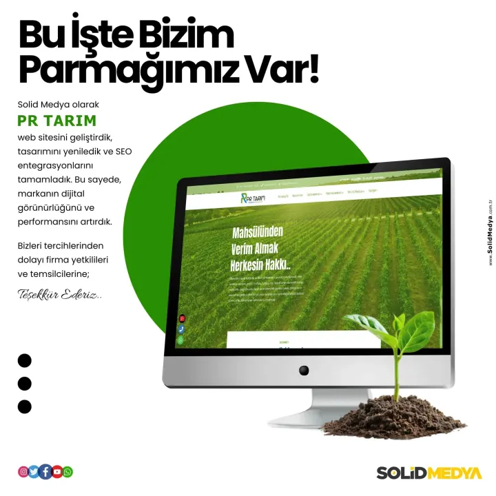Prtarim — Web Tasarım Projesi | Solid Medya