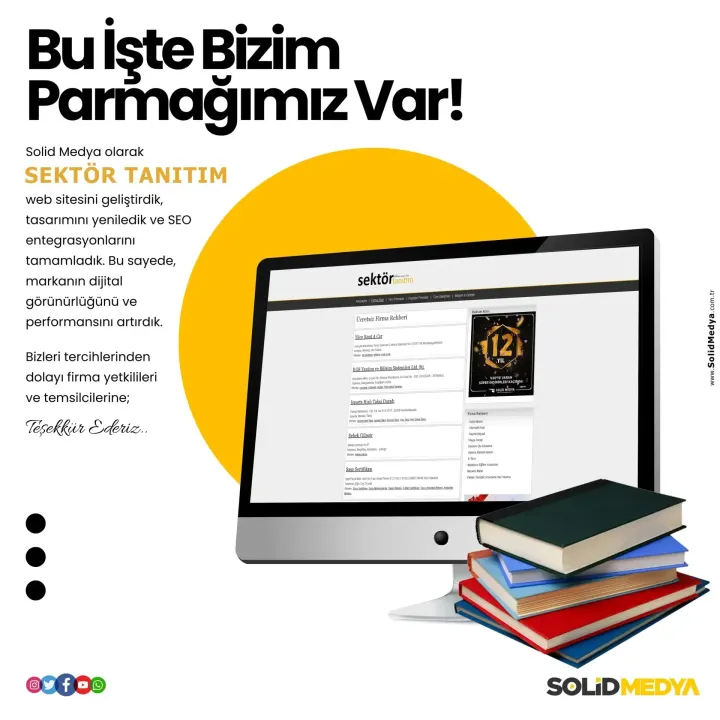 Sektortanitim — Web Tasarım Projesi | Solid Medya