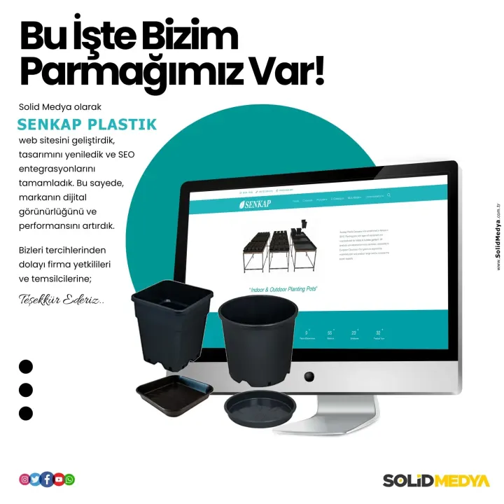 Senkapplastik — Web Tasarım Projesi | Solid Medya
