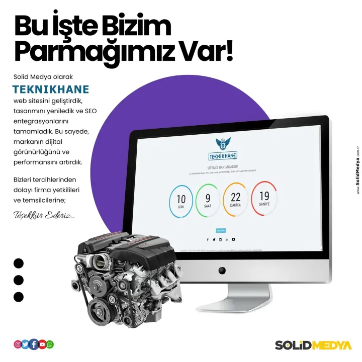 Teknikhane — Web Tasarım Projesi | Solid Medya