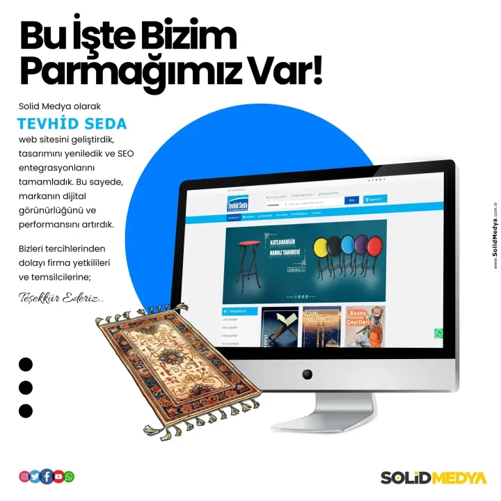 Tevhidseda — Web Tasarım Projesi | Solid Medya