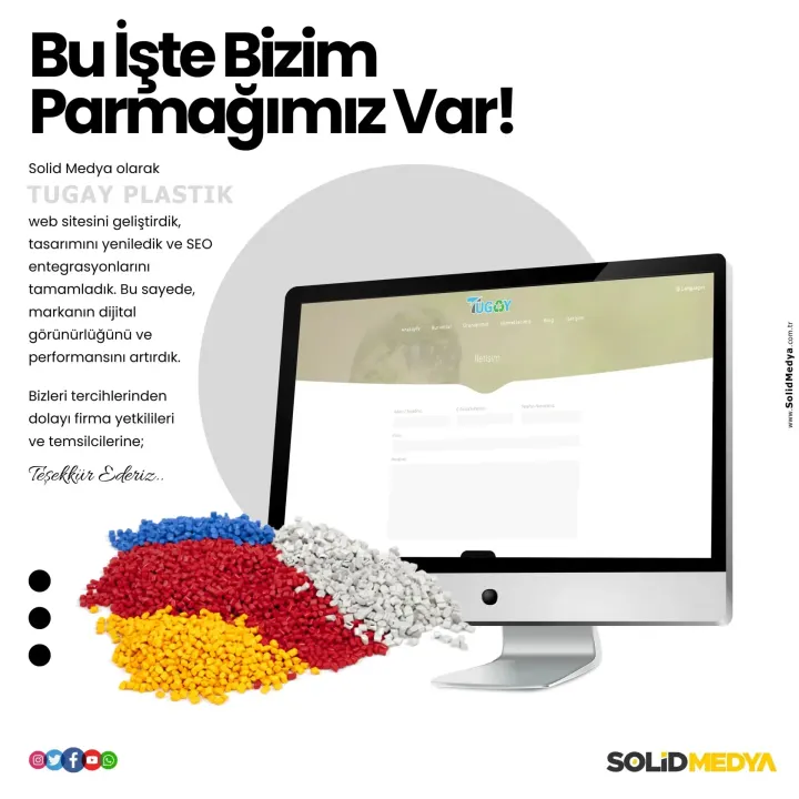 Tugayplastik — Web Tasarım Projesi | Solid Medya
