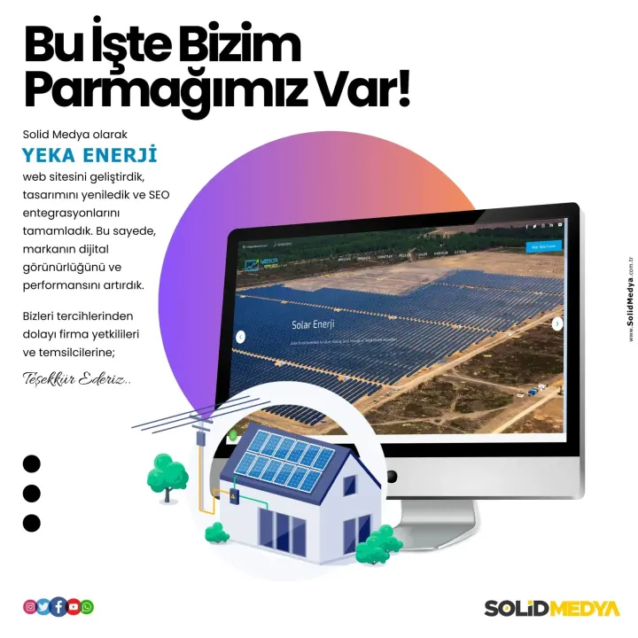 Yekaenerji 2 Yekaenerji 2 — Yazılım Projesi | Solid Medya