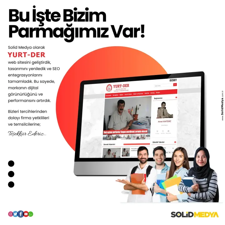 Yurtderdernegi — Web Tasarım Projesi | Solid Medya
