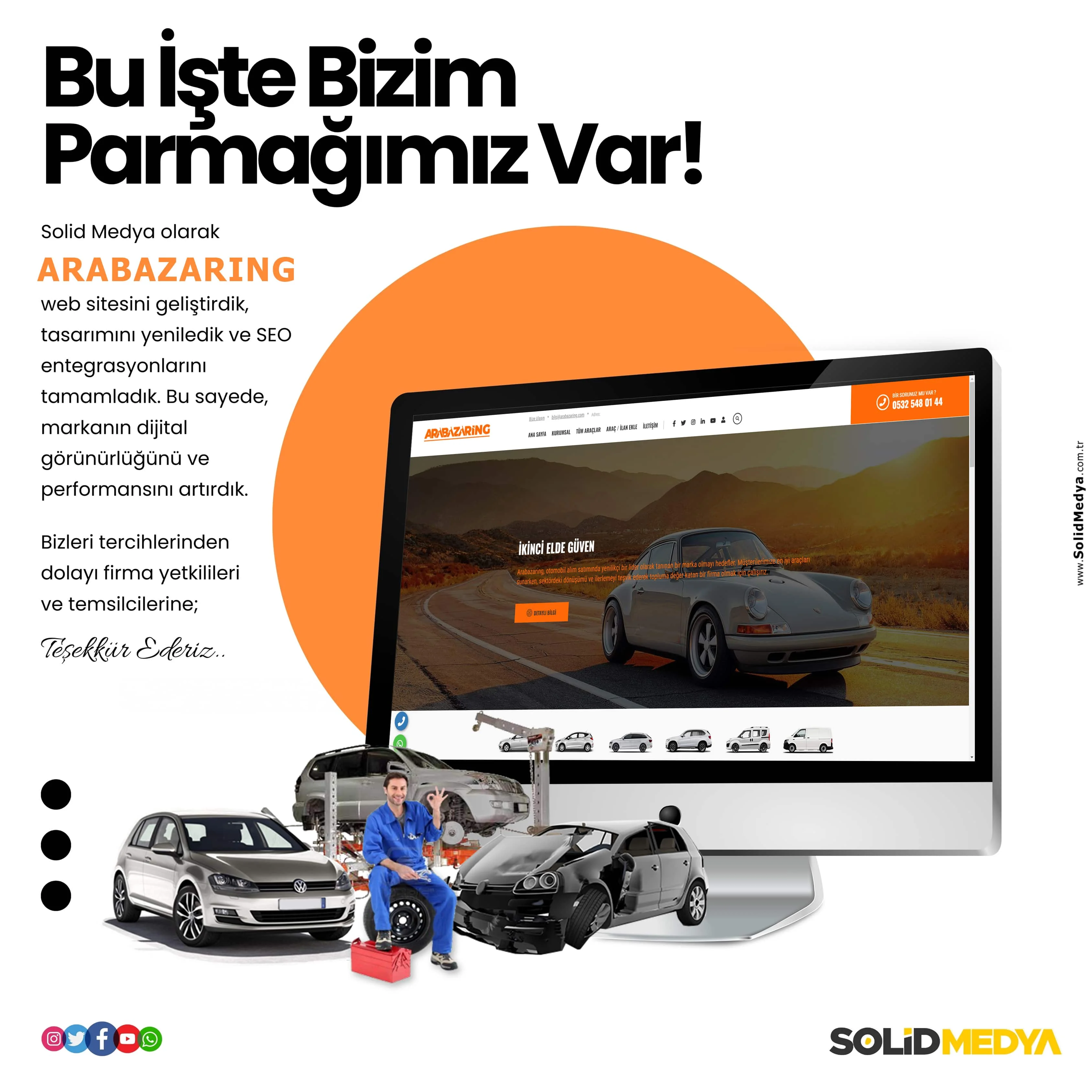 Arabazaring Min - Webtasarim Projesi | Solid Medya