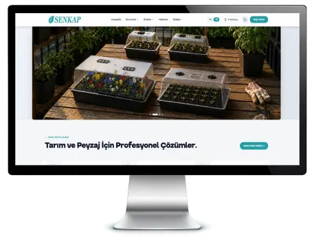 Senkapplastik Web Sitesi Tasarımı Senkapplastik — Konya Web Tasarım Projesi | Solid Medya