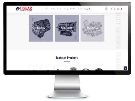 Tigear Web Sitesi Tasarımı Tigear — Konya Web Tasarım Projesi | Solid Medya