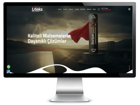 Uteksyalitim Web Sitesi Tasarımı Uteksyalitim — Konya Web Tasarım Projesi | Solid Medya