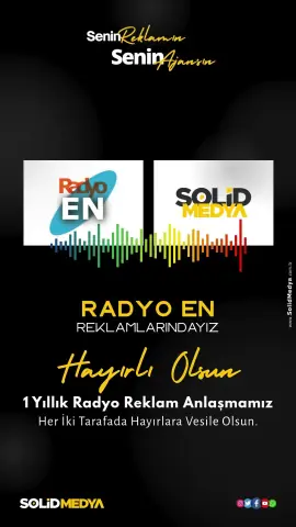 RadyoEn FM Radyo Reklam — Solid Medya reklam videosu
