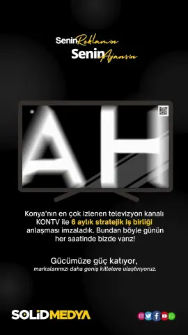 Kontv Reklam Anlaşması — Solid Medya reklam videosu